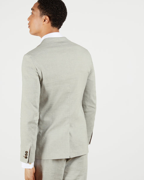 <P>Linen Blend Blazer</P>